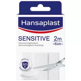 HANSAPLAST Flaster Sensitive.hypoallergenic 6 cmx2 m, 1 kom