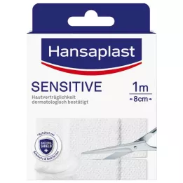 HANSAPLAST Flaster Sensitive.hypoallergenic 8 cmx1 m, 1 kom
