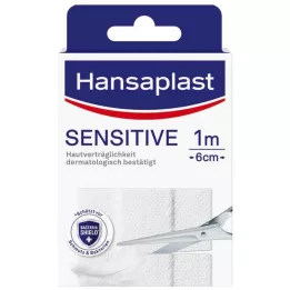 HANSAPLAST Flaster Sensitive.hypoallergenic 6 cmx1 m, 1 kom
