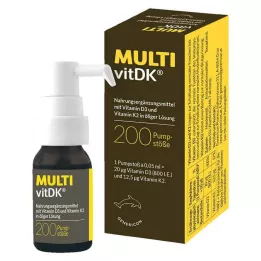 MULTIVITDK Otopina vitamin D3+K2, 10 ml