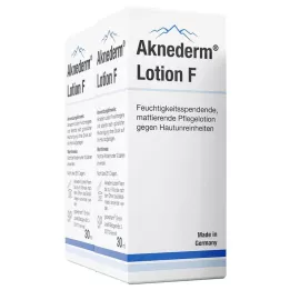 AKNEDERM Losion F, 2X30 ml