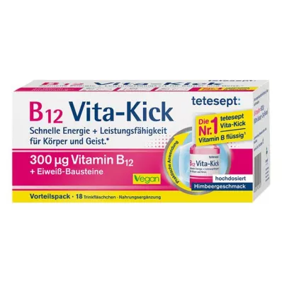 TETESEPT B12 Vita-Kick 300 µg pojačalo za piće advantage spa., 18 kom