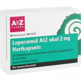LOPERAMID AbZ acute 2 mg tvrde kapsule, 10 kom