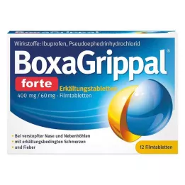 BOXAGRIPPAL forte cold tab. 400 mg/60 mg FTA, 12 kom