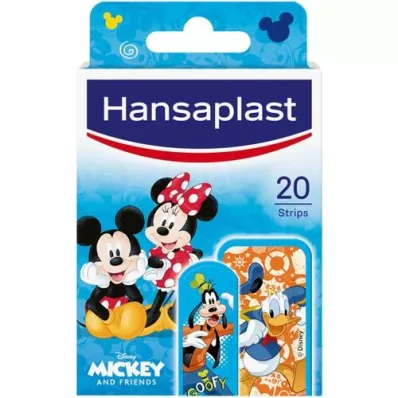 HANSAPLAST Dječje gipsane trake Mickey &amp; Prijatelji, 20 kom