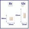 Instructions for use for Hansaplast Aqua Protect gips trake, 20 komada - 2