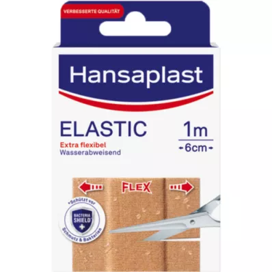 HANSAPLAST Elastični flaster 6 cmx1 m, 1 kom