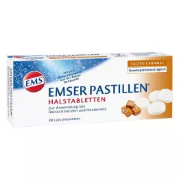 Emser Pastilles Salted Caramel tablete za grlo, 30 kom