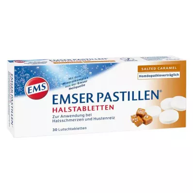 Emser Pastilles Salted Caramel tablete za grlo, 30 kom