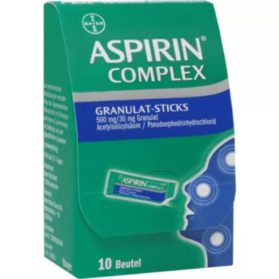 ASPIRIN Kompleksni granulat u stiku 500 mg/30 mg granule, 10 kom