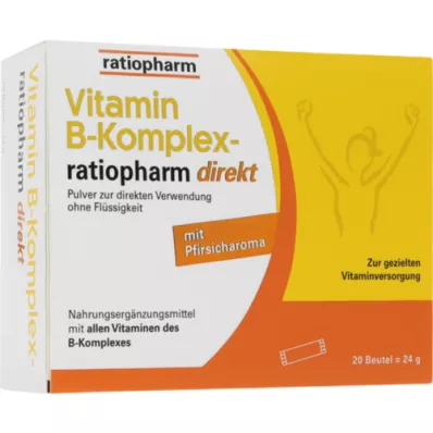 VITAMIN B-KOMPLEX-ratiopharm direct prašak, 20 kom