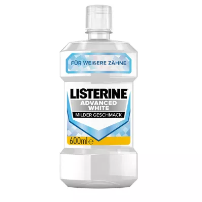 Listerine Advanced bijela vodica za ispiranje usta, 600 ml