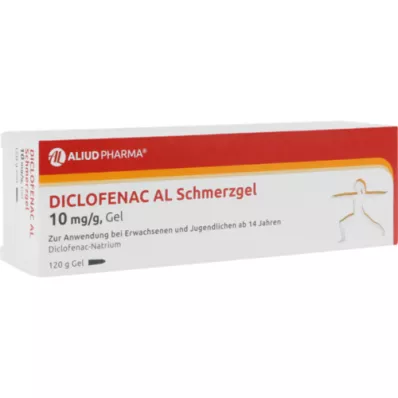 DICLOFENAC AL Gel protiv bolova 10 mg/g, 120 g