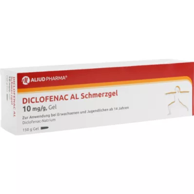 DICLOFENAC AL Gel protiv bolova 10 mg/g, 150 g