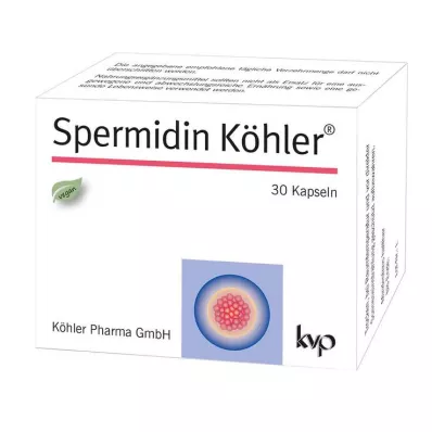 SPERMIDIN Köhler kapsule, 30 kom SPERMIDIN Köhler kapsule, 30 kom