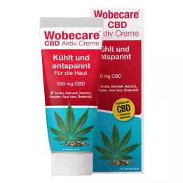 WOBECARE CBD Aktivna krema, 100 ml