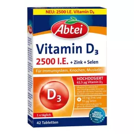 ABTEI Vitamin D3 2500 IU tablete, 42 kom