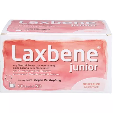 LAXBENE junior 4 g neutral PLE Kdr.6 mjeseci-8 godina, 50X4 g