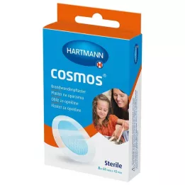 COSMOS Flasteri za opekline 43x68 mm, 8 kom