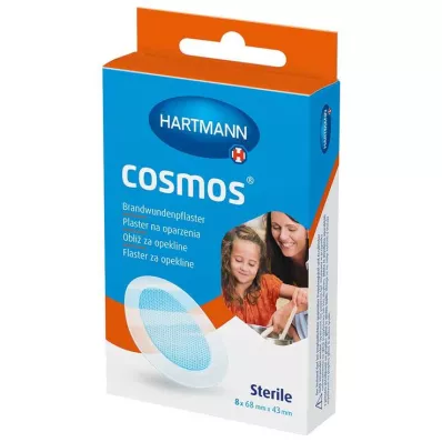 cosmos® flasteri za opekline 68 mm x 43 mm sterilni, 8 komada
