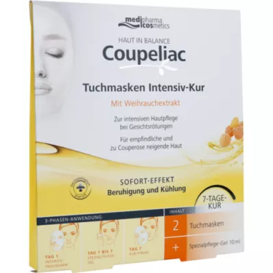 HAUT IN BALANCE Coupeliac sheet maske intenzivni tretman, 1 kom
