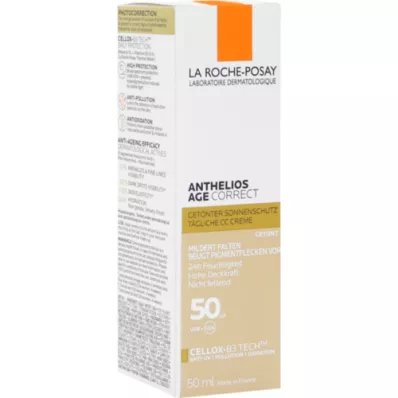 ROCHE-POSAY Anthelios Age Correct tonirana krema.LSF 50, 50 ml