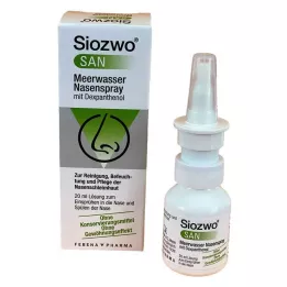 SIOZWO SAN Morska voda sprej za nos s dekspantenolom, 20 ml