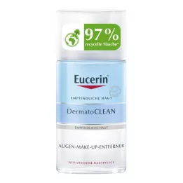 EUCERIN DermatoCLEAN skidač šminke s očiju, 125 ml