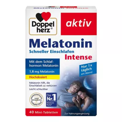 DOPPELHERZ Melatonin tablete, 40 kom