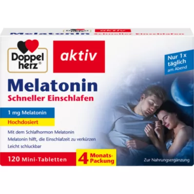 DOPPELHERZ Melatonin tablete, 120 kom