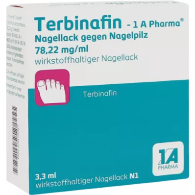 TERBINAFIN-1A Pharma Nagell.g.Gljivice na noktima 78,22mg/ml, 3,3 ml