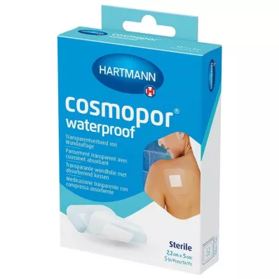 cosmopor® vodootporan 7,2 cm x 5 cm sterilni, 5 kom