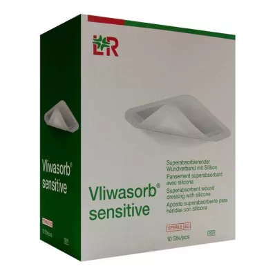 Vliwasorb sensitive 12,5x12,5 cm superabsorb.Wundv, 10 kom Vliwasorb sensitive 12,5x12,5 cm superabsorb.Wundv, 10 kom