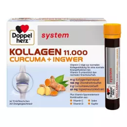 DOPPELHERZ Kolagen 11.000 Curcuma+Gingw.system TRA, 30X25 ml