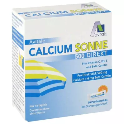 CALCIUM SONNE 500 štapića za izravnu porciju, 30 komada