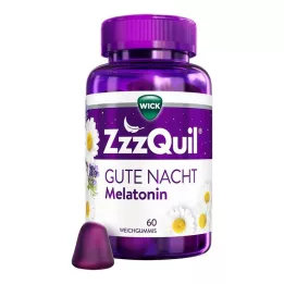WICK ZzzQuil Good Night Soft Gumice, 60 kom