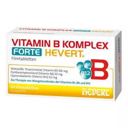 VITAMIN B KOMPLEX forte Hevert tablete, 60 kom