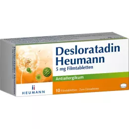 DESLORATADIN Heumann 5 mg filmom obložene tablete, 10 kom