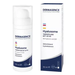DERMASENCE Emulzija za dnevnu njegu Hyalusome LSF 50, 50 ml