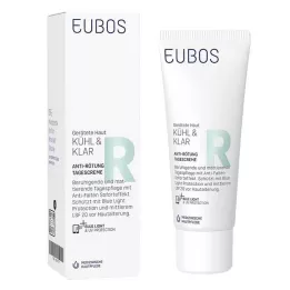 EUBOS KÜHL &amp; KLAR Dnevna krema protiv crvenila LSF 20, 40 ml