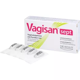 VAGISAN sept vaginalni čepići s povidon-jodom, 5 kom