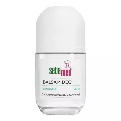 Sebamed balzam dezodorans roll-on bez mirisa, 50 ml Sebamed balzam dezodorans roll-on bez mirisa, 50 ml