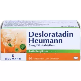 DESLORATADIN Heumann 5 mg filmom obložene tablete, 50 kom