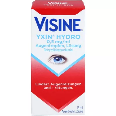 VISINE Yxin Hydro 0,5 mg/ml kapi za oči, 15 ml