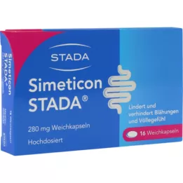 SIMETICON STADA 280 mg meke kapsule, 16 kom