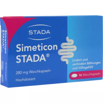 SIMETICON STADA 280 mg meke kapsule, 16 kom
