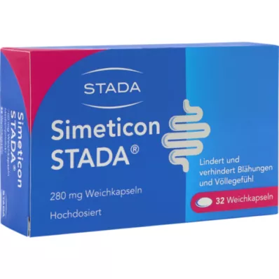 SIMETICON STADA 280 mg meke kapsule, 32 kom