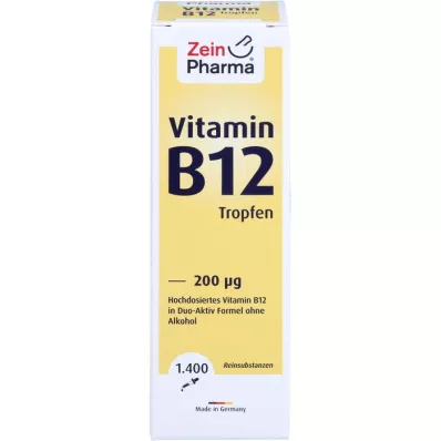 VITAMIN B12 200 μg oralne kapi, 50 ml