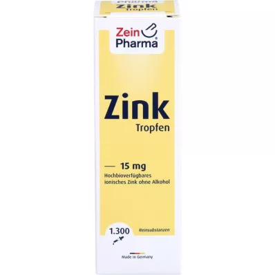 ZINK TROPFEN 15 mg ioniziranog, 50 ml