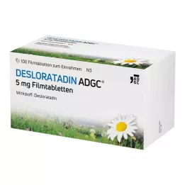 DESLORATADIN-ADGC 5 mg filmom obložene tablete, 100 kom